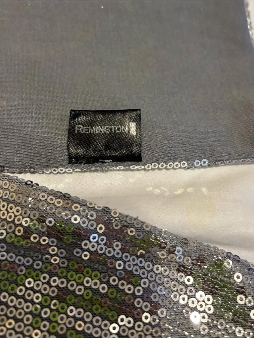 Remington Silver Sequin Evening Scarf Shawl Formal Party Wrap Glam One Size